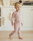 Bamboo Pajama Set | Pink Ghosts
