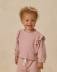 Ruffle Cozy Set | Rose