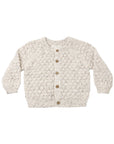 Bubble Knit Cardigan | Natural Confetti