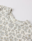 Bamboo Short Sleeve Pajama Set | Blue Floral