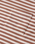 Boxy Pocket Tee + Shorts Set | Poppy Stripe