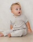 Charlie Jumpsuit | Sage Gingham