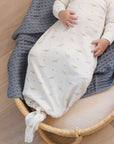 Knotted Baby Gown + Hat Set | Dinos