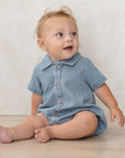 Matteo Romper | Lightweight Denim