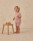 Summer Pajama Set | Mauve Ditsy