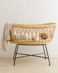 Swaddle | Oat Micro Stripe