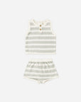 Taylor Knit Set | Sage Stripe