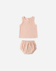 Terry Tank + Short Set | Melon
