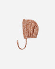 Woven Ruffle Bonnet | Poppy Floral