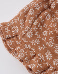 Woven Ruffle Bonnet | Poppy Floral