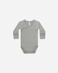 Side Snap Bodysuit | Dusty Blue