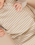 Jersey Sleep Bag | Ash Stripe