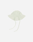 Quincy Mae | Sun Hat | Mint Stripe