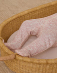Quincy Mae | Zip Long Sleeve Sleeper Footie | Pink Blossom