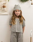 Ruffle Pajamas | Evergreen Gingham