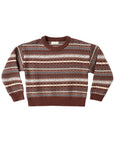 Aspen Sweater | Mulberry Multi-Stripe