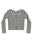 Long Sleeve Knit Tee | Midnight Stripe