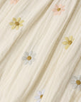 Amelia Romper | Embroidered Daisies