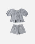 Juniper Set | Marine Gingham