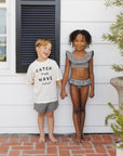 Margot Bikini | Black Gingham