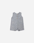 Maverick Romper | Marine Gingham