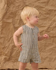 Maverick Romper | Wavy Stripe