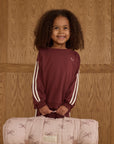 Oversized Sweatshirt | Burgundy