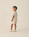 Oceanside Tech Short | Heathered Pebble