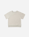 Short Sleeve Sweatshirt | Heathered Oatmeal