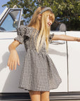 Padded Headband | Black Check