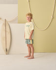 Paneled Boardshort | Sea Green