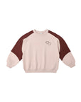 Panelled Sweatshirt | Blush