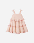 Ruffled Swing Dress | Petal Gingham
