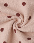 Spongey Knit Set | Polka Dot