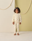 Spongey Knit Set | Yellow Daisy