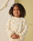 Spongey Knit Set | Yellow Daisy