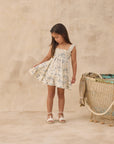 Sutton Dress | Ocean Toile