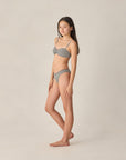 Teen Cardiff Bikini Set | Black Gingham