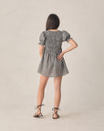 Teen Louise Dress | Black Gingham