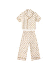 Woven Pajama Set | Golden Bloom