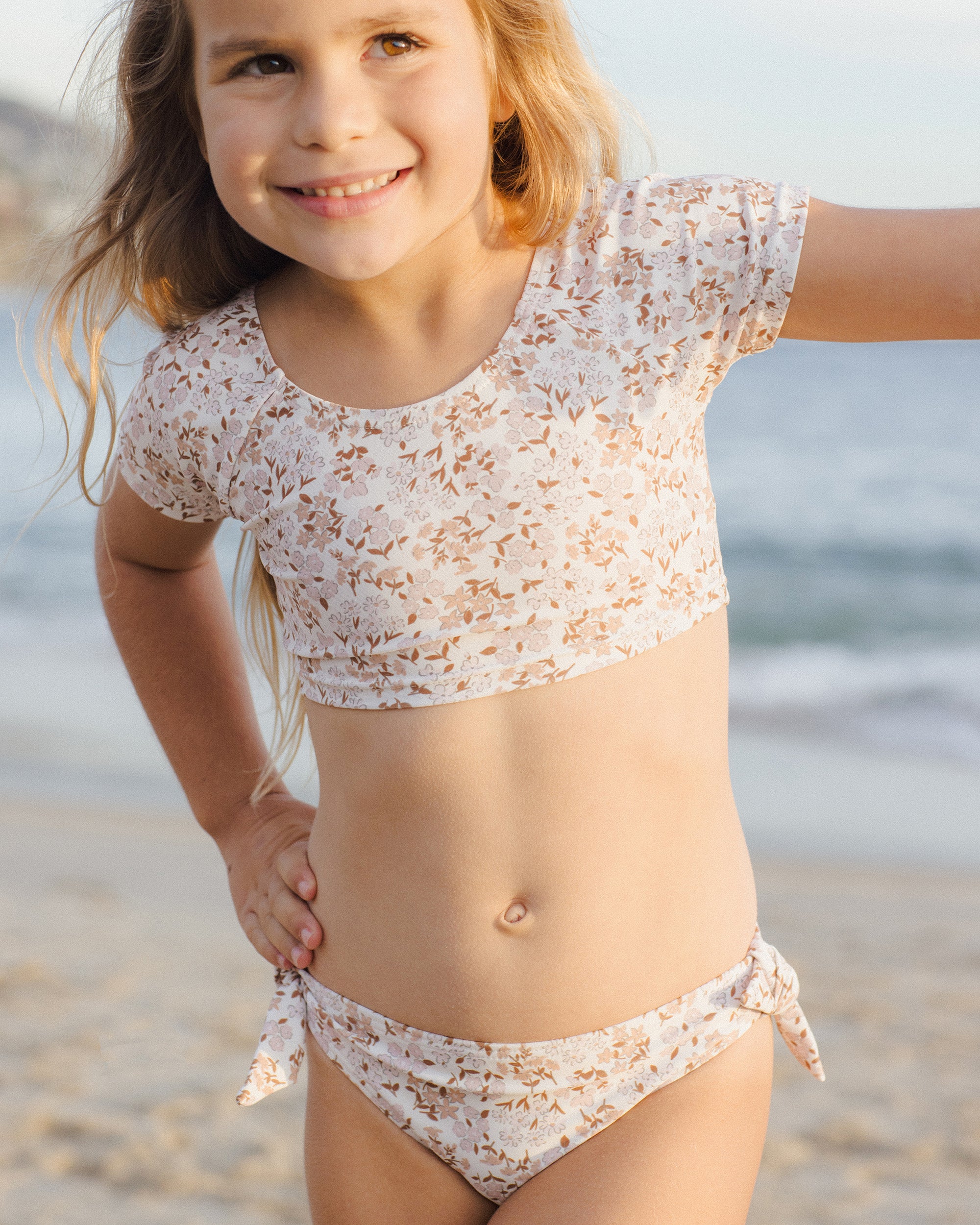 RC | Cropped Rashguard Set | Wildflower