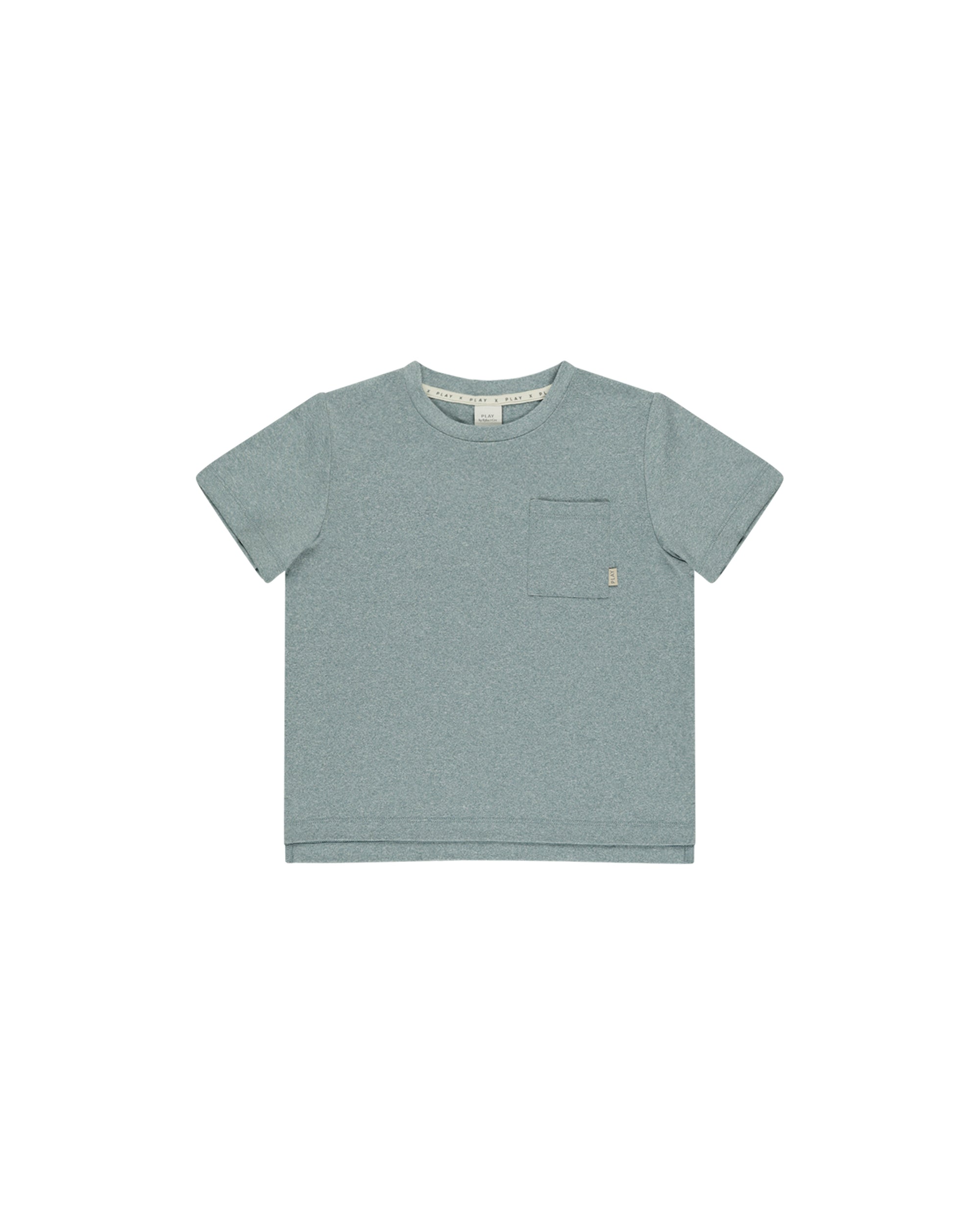 RC PXP | Cove Essential Pocket Tee | Heathered Ocean