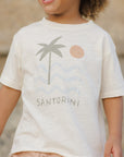 RC | Raw Edge Tee | Santorini