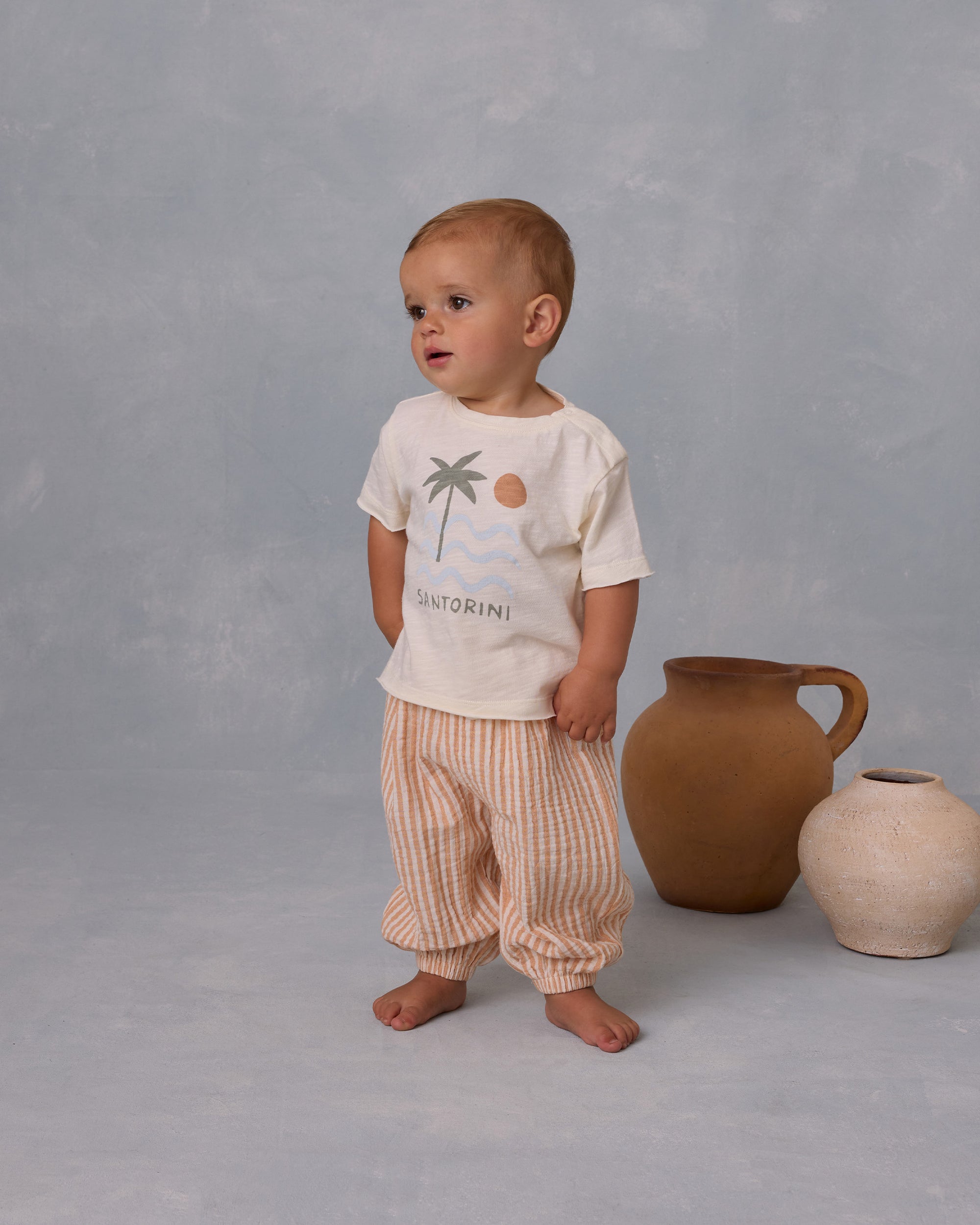 RC | Raw Edge Tee | Santorini