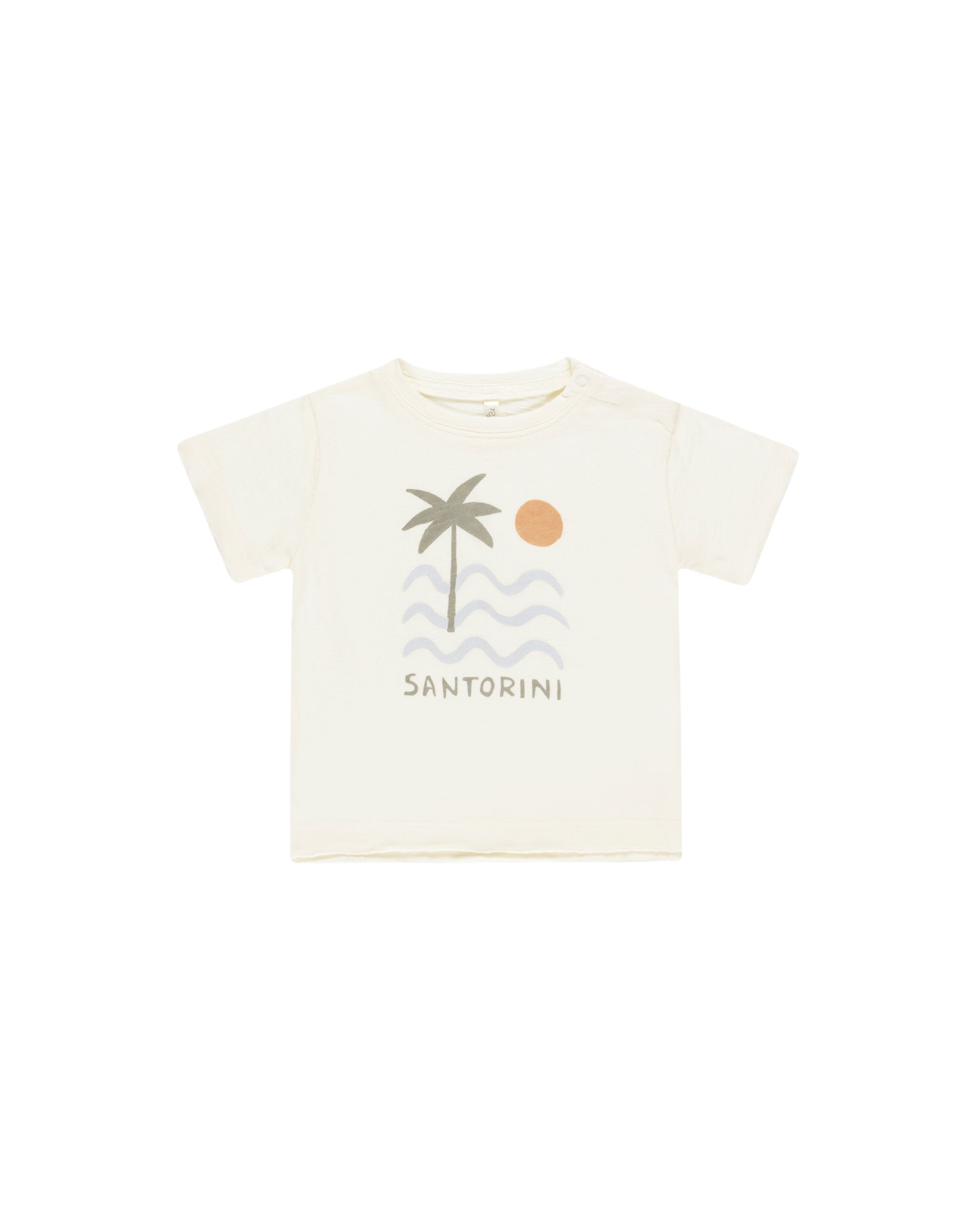 RC | Raw Edge Tee | Santorini