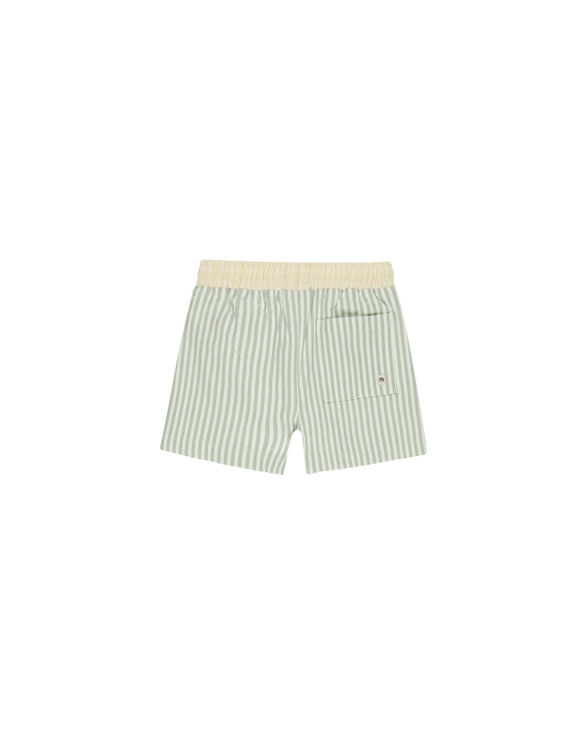 Ryee+Cru | Boardshort | Sage Stripe
