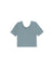 RyleeCru | S25 D3 | Pointelle Tee | Ocean