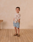 RyleeCru | SS25 D3 | Raw Edge Tee | Moped
