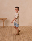 RyleeCru | SS25 D3 | Raw Edge Tee | Moped