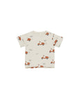 RyleeCru | SS25 D3 | Raw Edge Tee | Moped